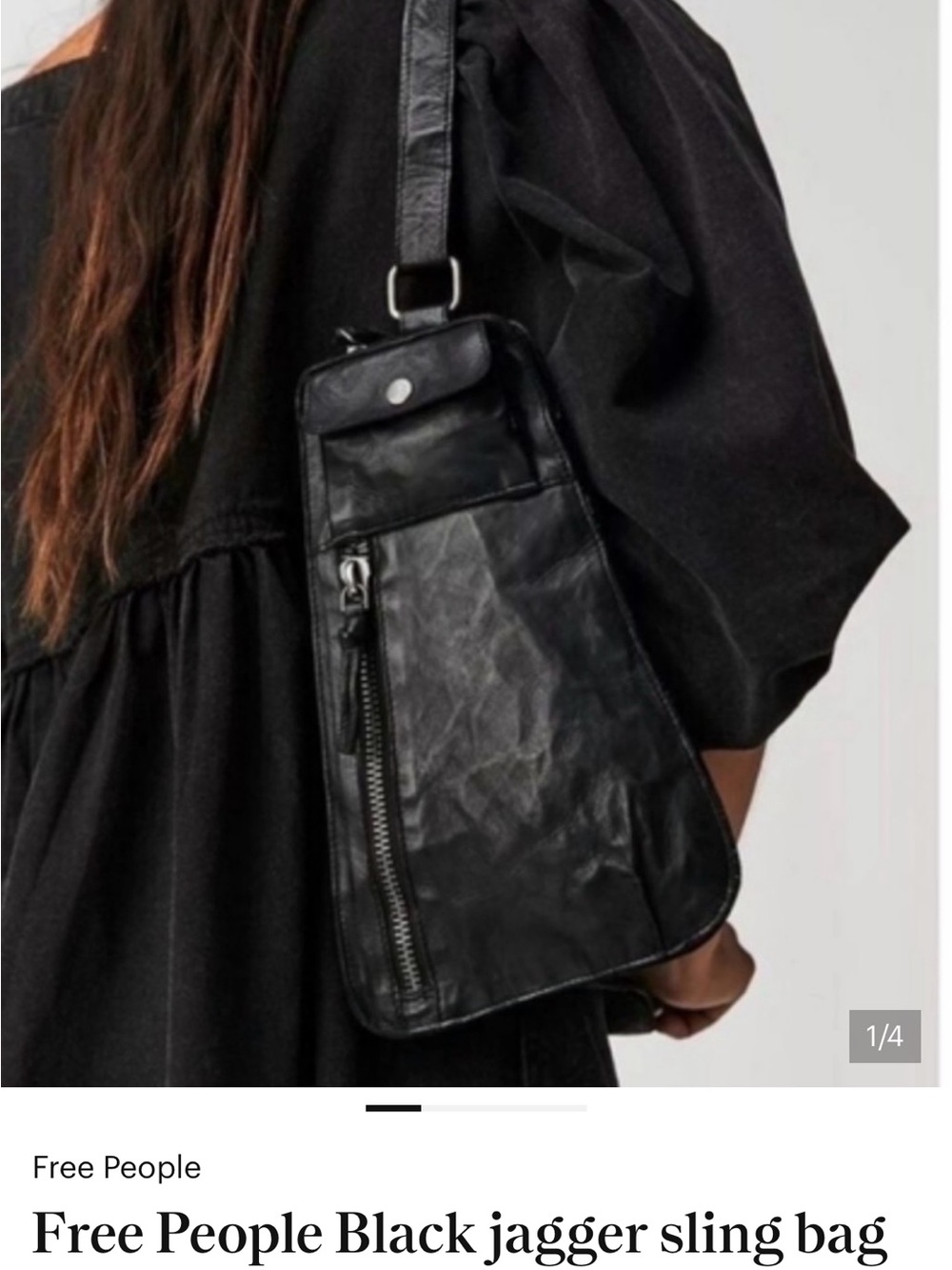 Free peole crossbody jagger sling bag